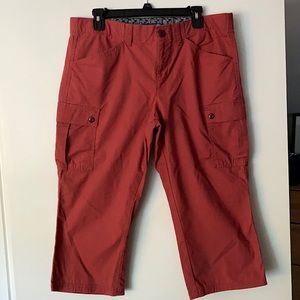 Women’s Dockers red capris - size 12 NWOT